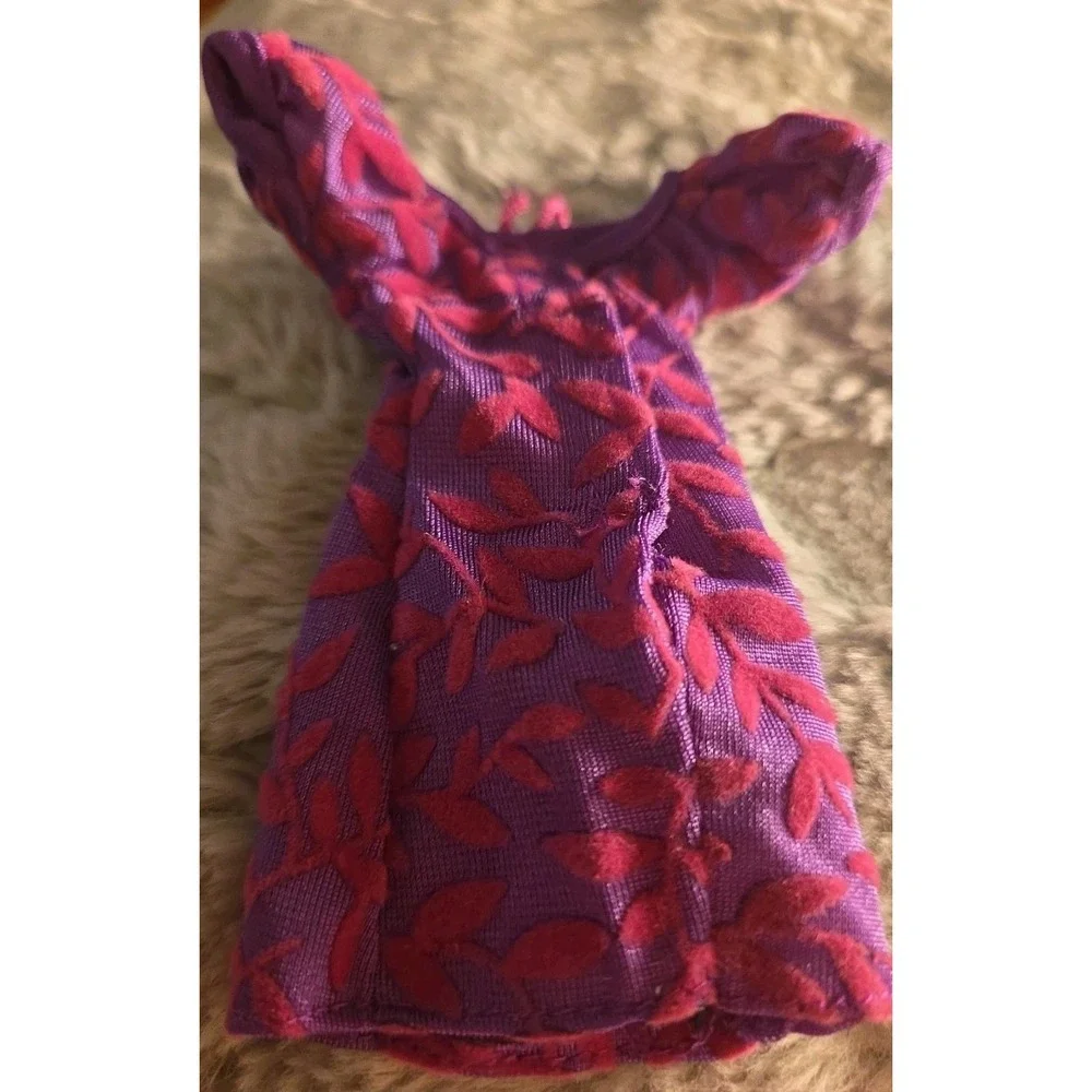 Barbie Generation Girl Chelsea Purple Mini Short Dress Genuine Pink Label
